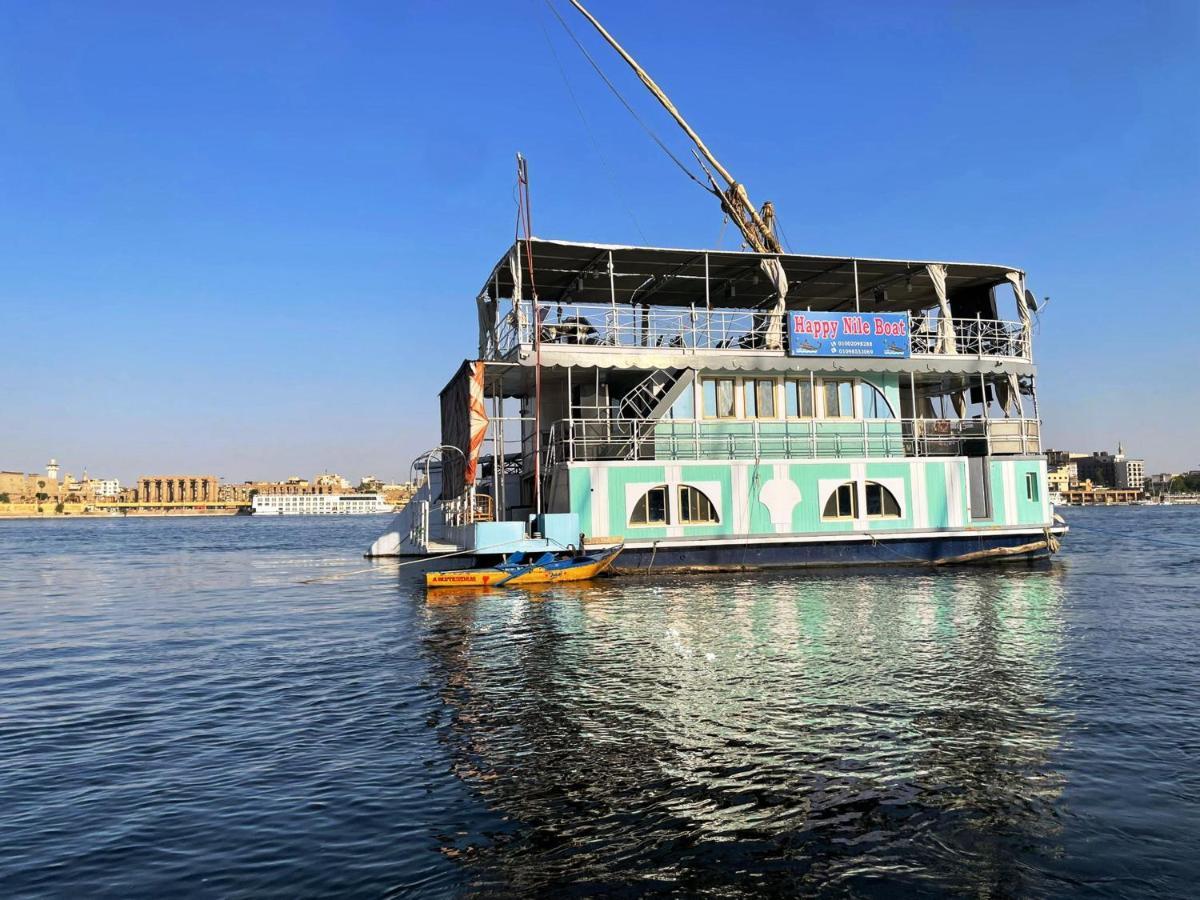 Floating Hotel- Happy Nile Boat Luxor Luaran gambar