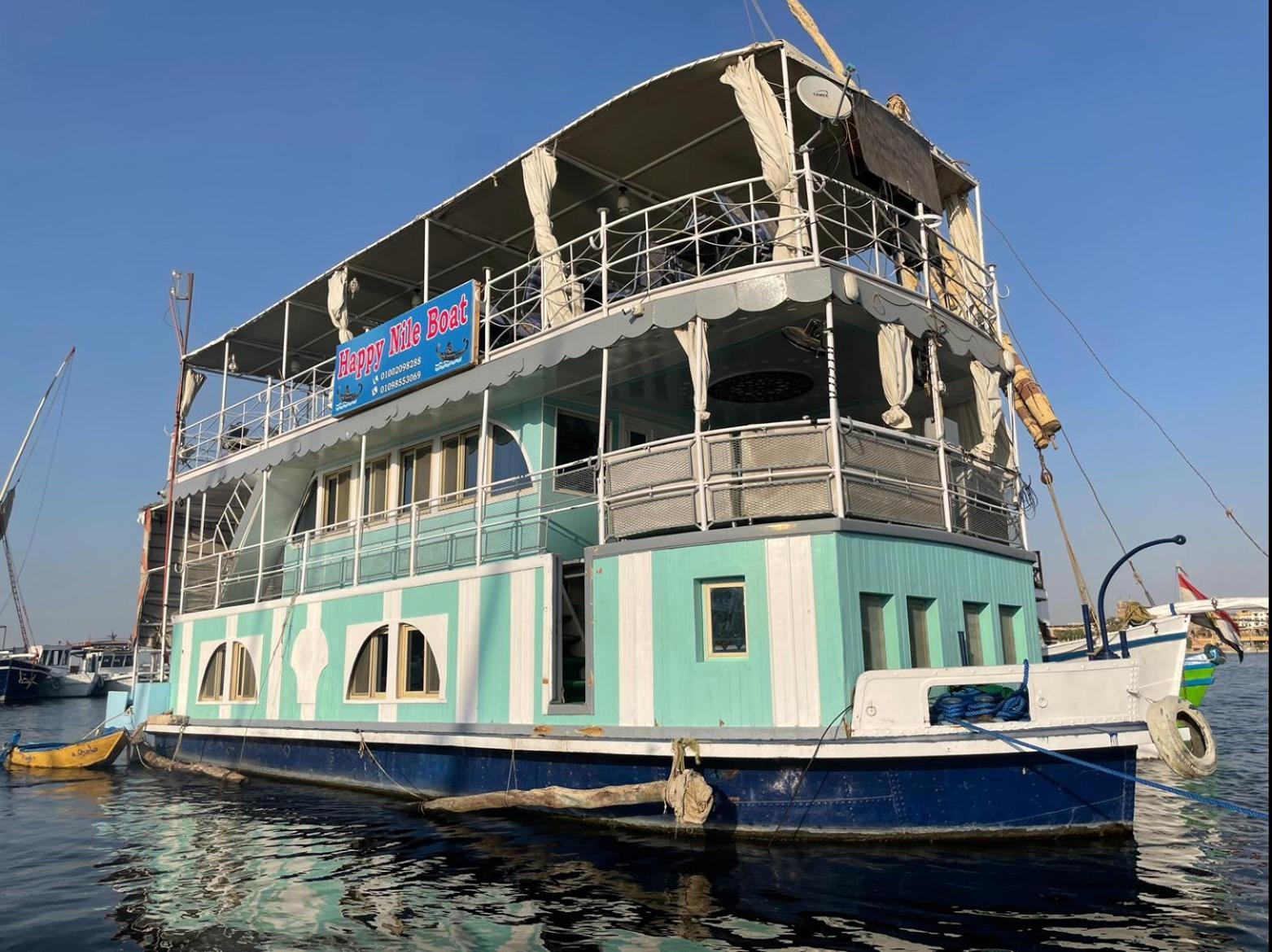 Floating Hotel- Happy Nile Boat Luxor Luaran gambar